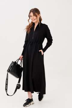 Платье Marshop М221/1 черный - фото 4