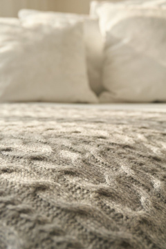 Плед Belange 3552 серый - фото 2