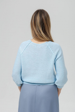 Джемпер Romgil РВ0370-ХМ2 бледно-голубой,серебро - фото 2