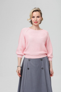Джемпер Romgil РВ0370-ХМ2 розовый,серебро - фото 1