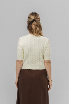 Жакет Romgil РВ0402-ВИ4 молочный - фото 2