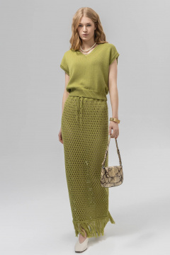 Джемпер Romgil РВ0403-ХЛ4 лайм - фото 2