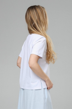 Майка Romgil РП0132-ХЛ4 белый, голубой - фото 2