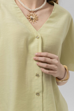 Блуза Romgil РТ0133-ВИ4 светло-оливковый_ - фото 3