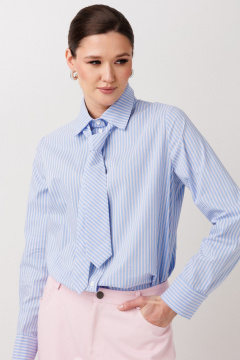 Рубашка, галстук ERTANNO 1019 голубой - фото 4