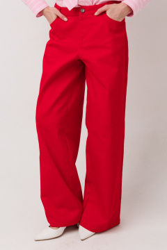 Брюки ERTANNO 1020 красный - фото 4