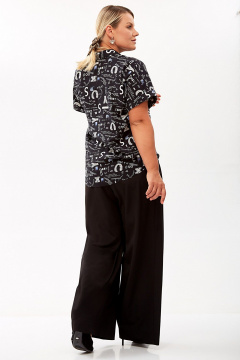 Блуза Таир-Гранд 62445 черный_дизайн_2 - фото 5