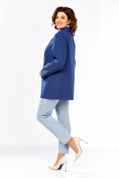 Жакет Ольга Стиль С-986 синий - фото 3