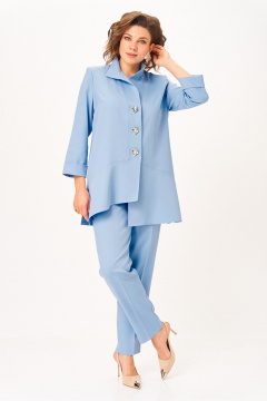 Брюки, туника Vilena 1110 голубой - фото 2