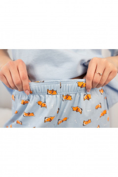 Брюки, футболка Купалинка 661437.158-164 к.голубой,набивка - фото 5