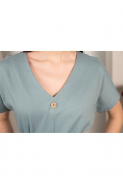 Платье Купалинка 683704.158-164 ментоловый - фото 5