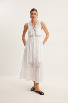 Платье DAVA 1149 белый - фото 1