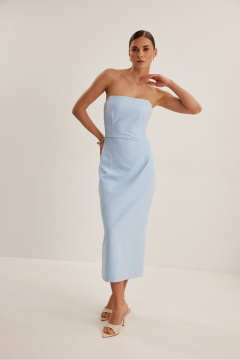 Платье DAVA 1221 голубой - фото 4