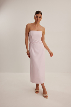 Платье DAVA 1221 розовый - фото 2