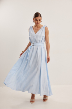 Платье DAVA 1223 голубой - фото 3