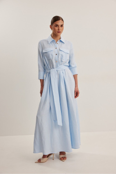 Платье DAVA 1224 голубой - фото 1