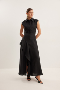 Платье DAVA 1225 черный - фото 3