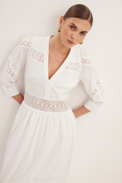 Платье DAVA 1226 белый - фото 5