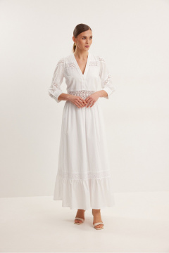 Платье DAVA 1226 белый - фото 4