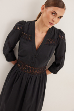 Платье DAVA 1226 черный - фото 5