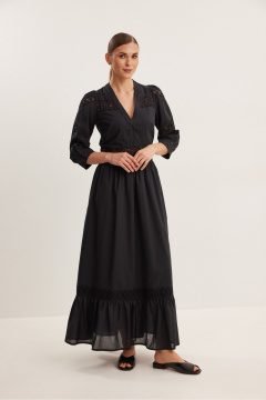 Платье DAVA 1226 черный - фото 4