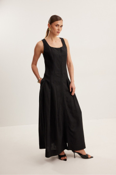 Платье DAVA 1227 черный - фото 4