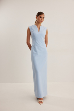 Платье DAVA 1228 голубой - фото 5