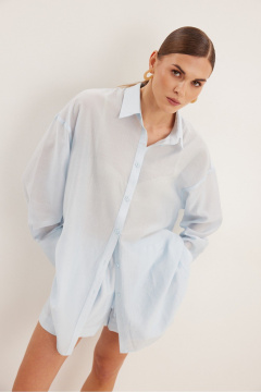 Блуза, шорты DAVA 2239 голубой - фото 4