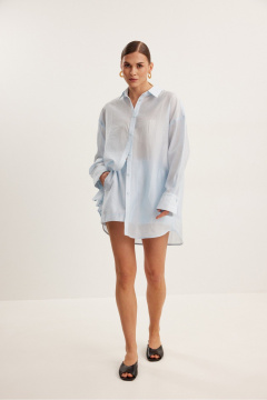 Блуза, шорты DAVA 2239 голубой - фото 2