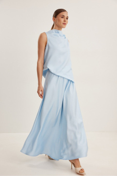 Блуза, юбка DAVA 2240 голубой - фото 4