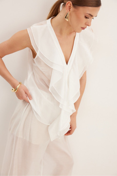 Блуза DAVA 4232 белый - фото 2