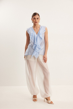 Брюки DAVA 5217 белый - фото 3