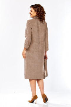 Платье Милора-стиль 1448 песочный - фото 3