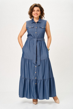 Платье Svetlana-Style 2334 синий - фото 2