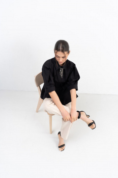 Рубашка Luna 278 чёрный - фото 4