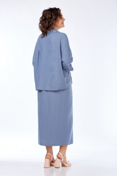 Блуза, юбка Jurimex 3499-2 голубой - фото 4