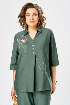 Блуза, брюки Jurimex 3460 зеленый - фото 2