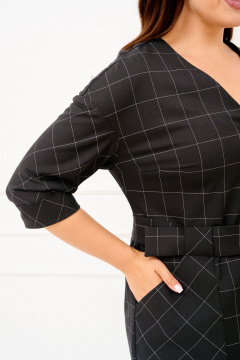 Платье IVA 1835 черный - фото 5