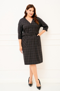 Платье IVA 1835 черный - фото 2