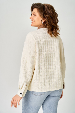 Куртка DaLi 7071 молочная - фото 5