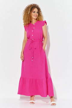 Платье Euromoda 614 розовый - фото 1