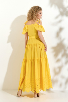 Сарафан Euromoda 705 желтый - фото 2
