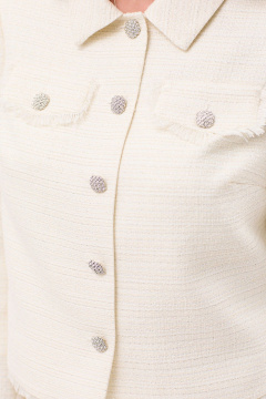 Жакет, юбка Golden Valley 6607-1 молочный - фото 3