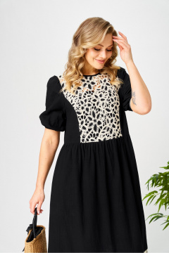 Платье AVA fashion М-192 черный - фото 5