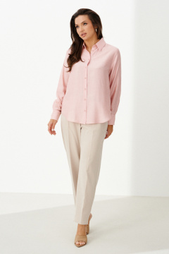 Блуза Панда 103044 розовый - фото 2