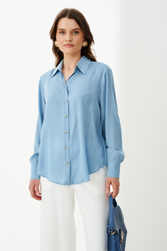 Блуза Панда 103045 голубой - фото 1