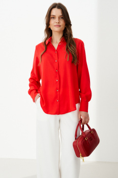 Блуза Панда 103045 красный - фото 1