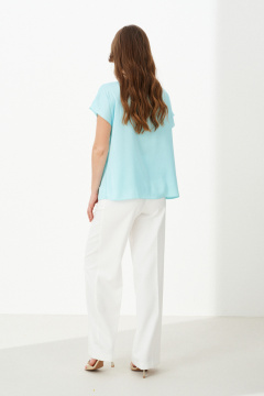 Блуза Панда 109740 бирюзовый - фото 3