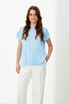 Блуза Панда 109740 голубой - фото 1