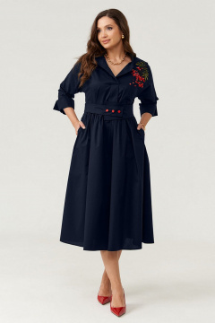 Платье Панда 83980 синий - фото 1